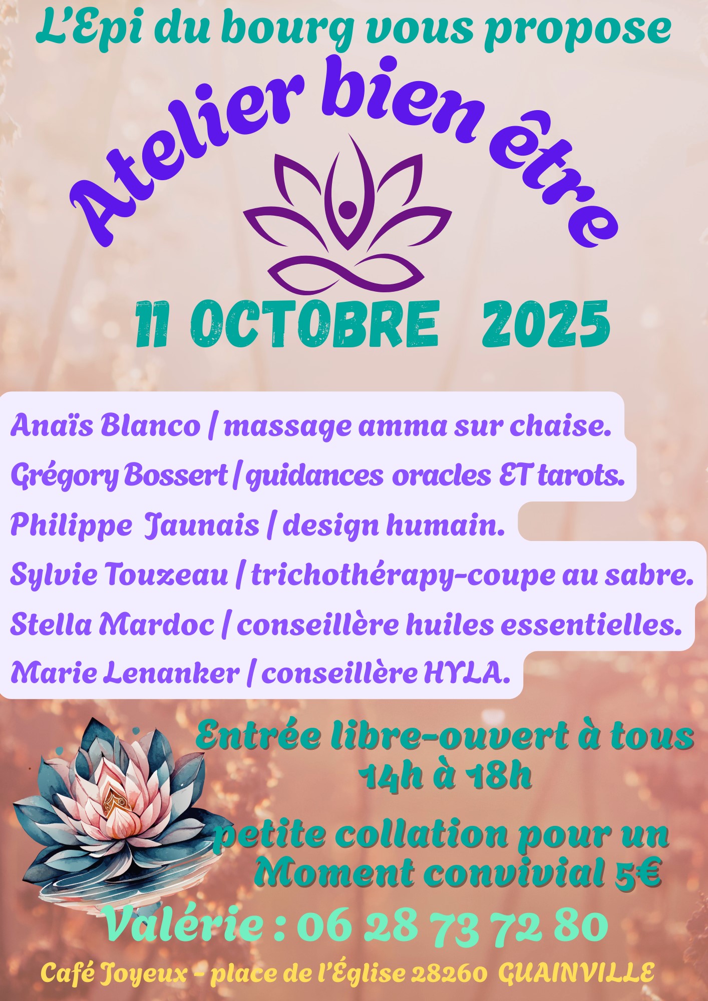 Atelier bien être épi du Bourg