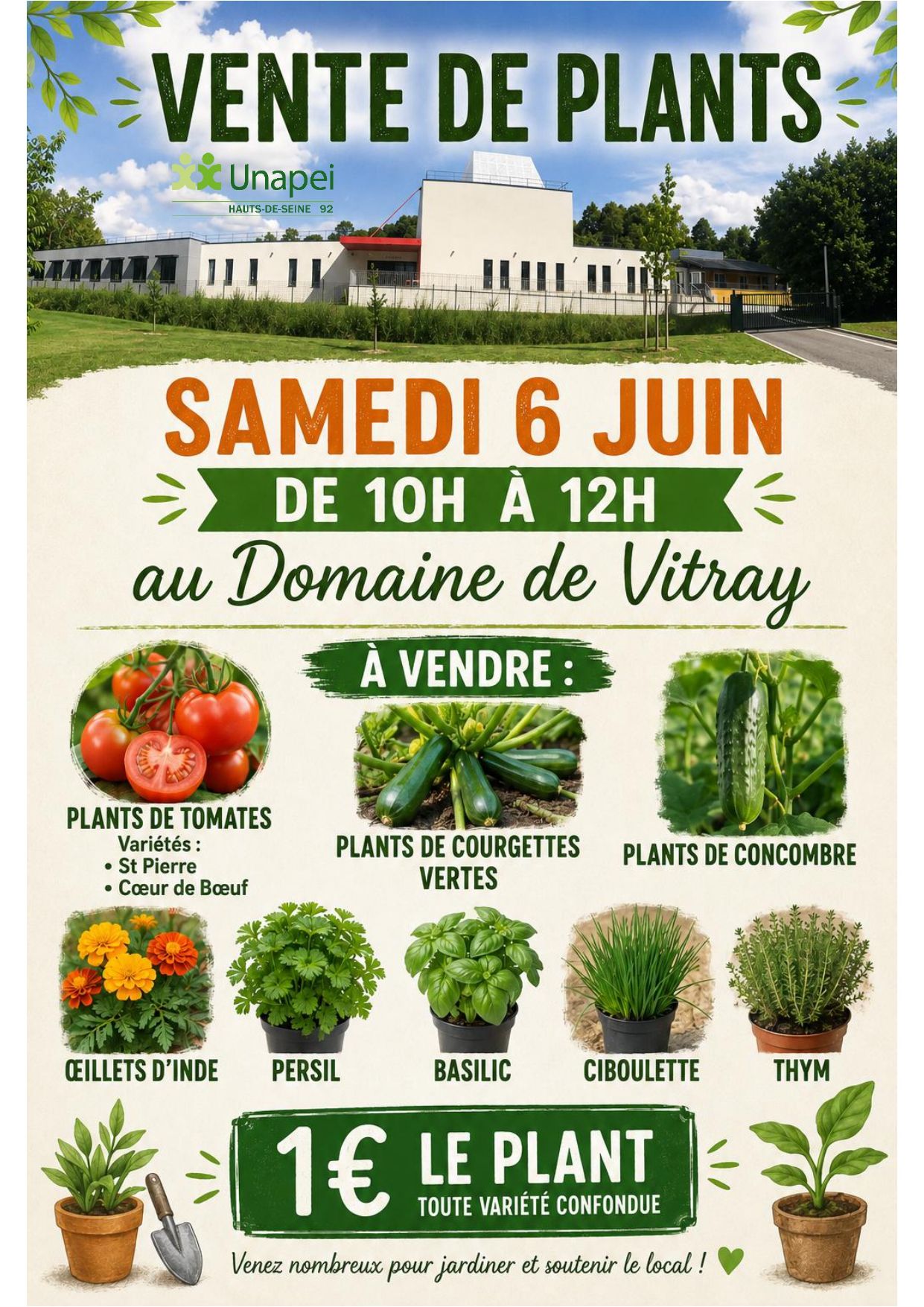 Foyer de Vie vente plantes