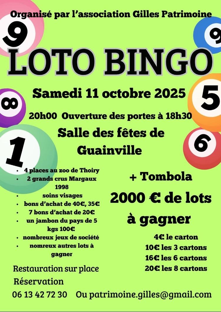 Loto gilles patrimoine