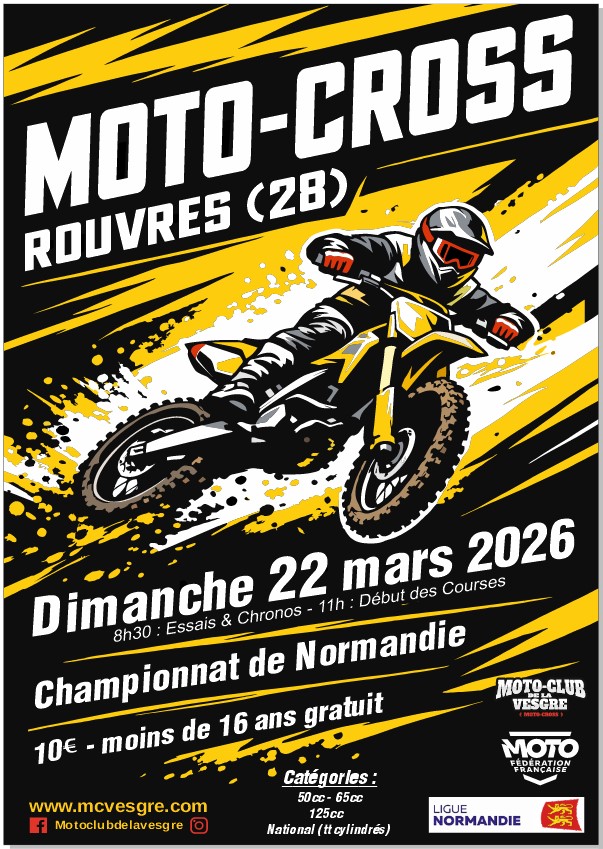 moto cross rouvres