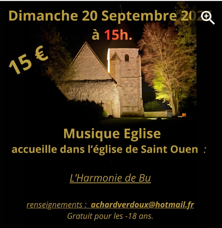 musique eglise 20 sept st ouen