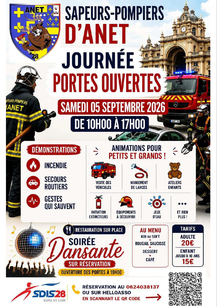 portes ouvertes pompiers
